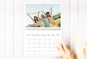 Calendrier photo A4 paysage