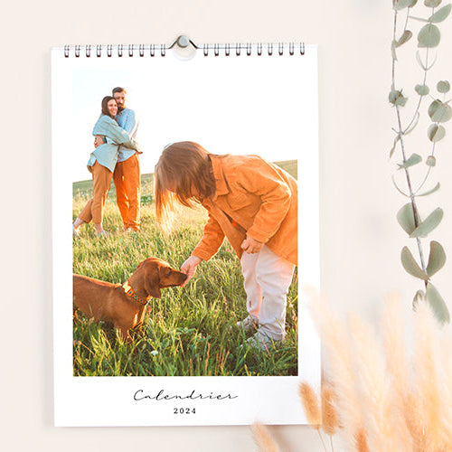 Réaliser un calendrier photo personnalisé en 3 étapes
