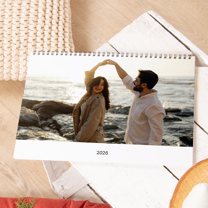 Calendrier photo A4 paysage