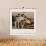 Calendario da parete quadrato 