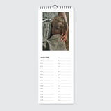 Calendrier photo long