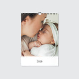 Calendario murale A4 semplice