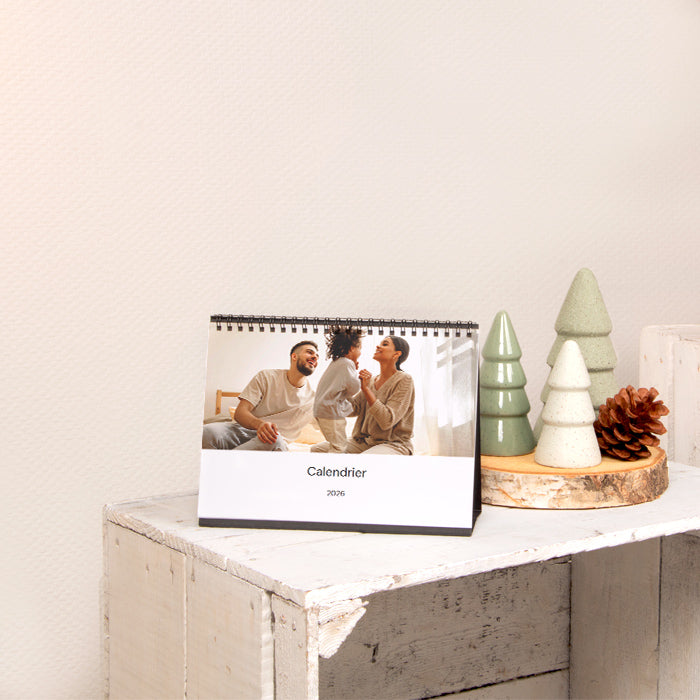 Calendrier photo de bureau