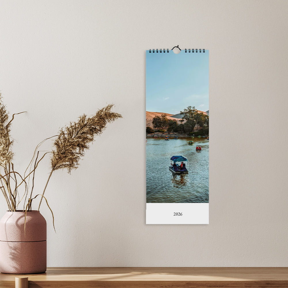 Calendrier photo long